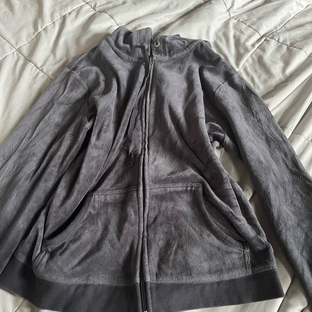 New York & Company Dark Gray Hoodie